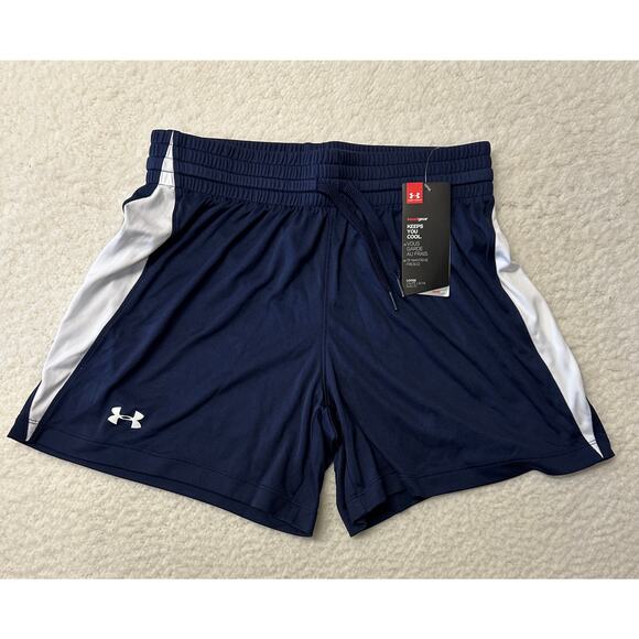 NWT* Under Armour Womens HeatGear Athletic Shorts Small - Picture 1 of 8